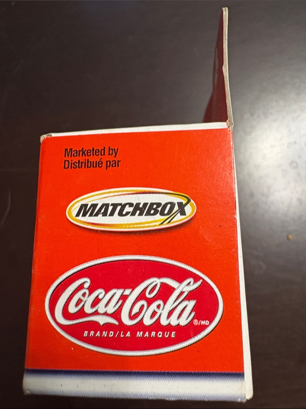 NIP Matchbox Coca‑Cola Silver & Red Convertible VW Beetle - Picture 5 of 6